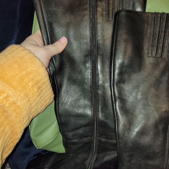 ANTONIO MELANI Black Heeled Boots - Picture 5 of 9